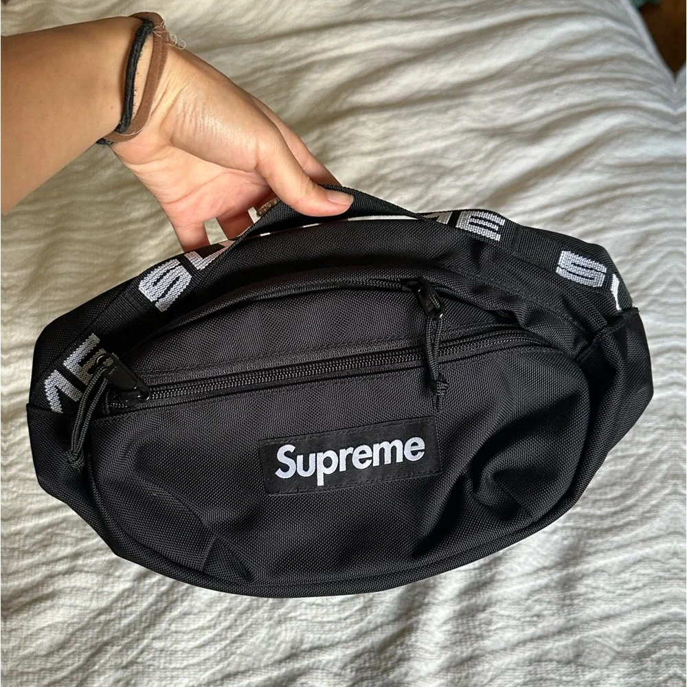 Supreme 18SS Waist Bag（Black） Supreme Waist Bag (FW18) Black - FW18 - US